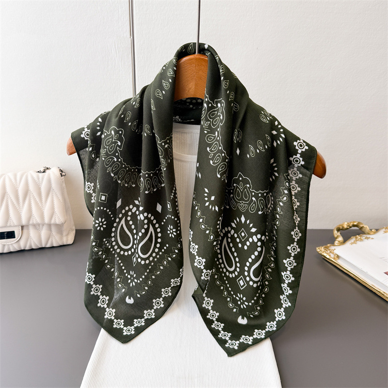 Pure Cotton Women Scarf Square - Bandana Cotton recension och pris