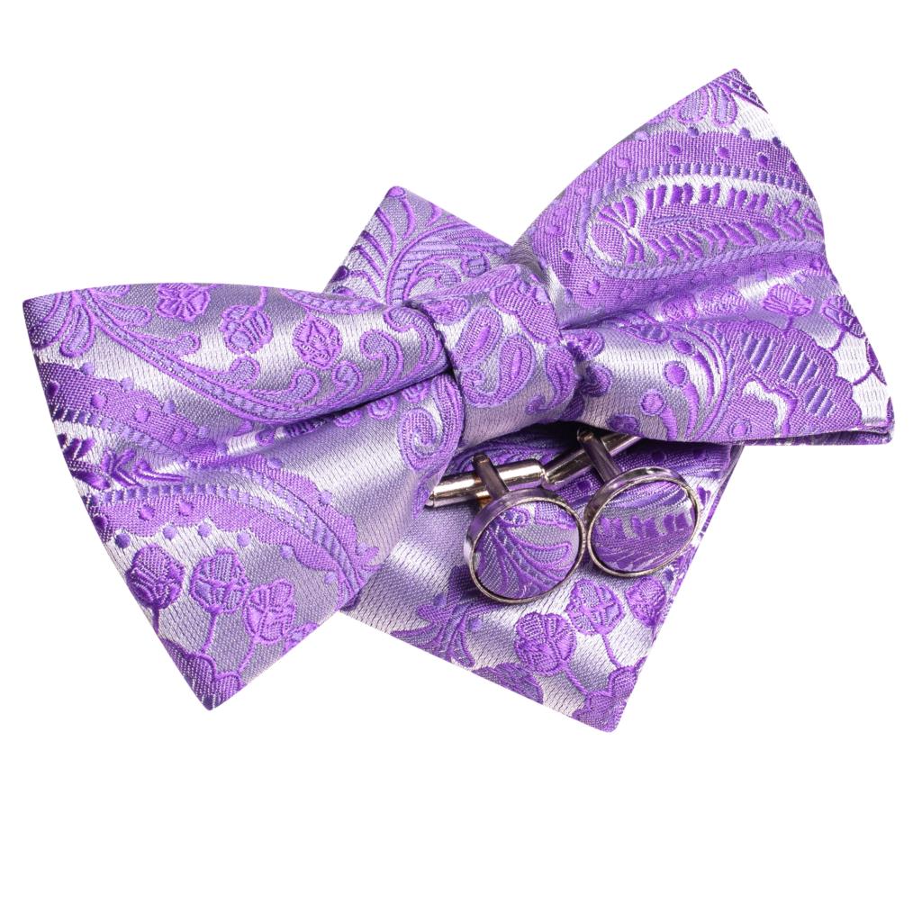 Purple Lilac Lavender Pansy Vi - Bow Tie Pre Tied recension och pris