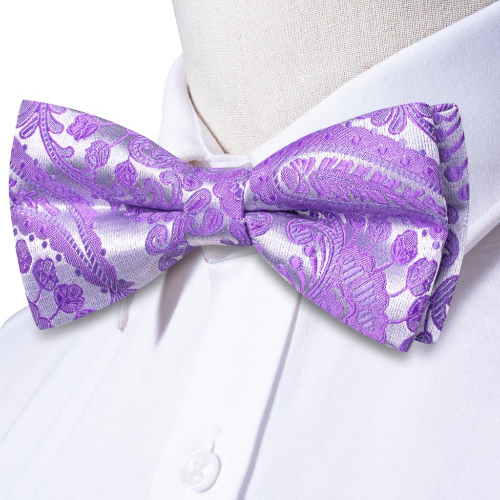 Purple Lilac Lavender Pansy Vi - Bow Tie Pre Tied recension och pris