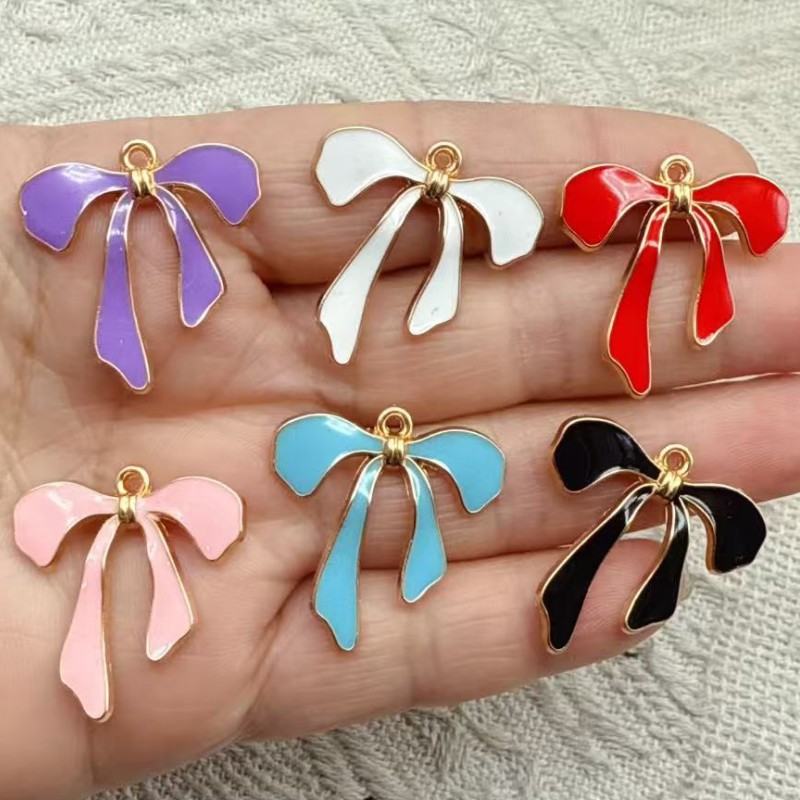 10pcs Bow Tie Metal Enamel Cha - Bow Tie Pre Tied recension och pris