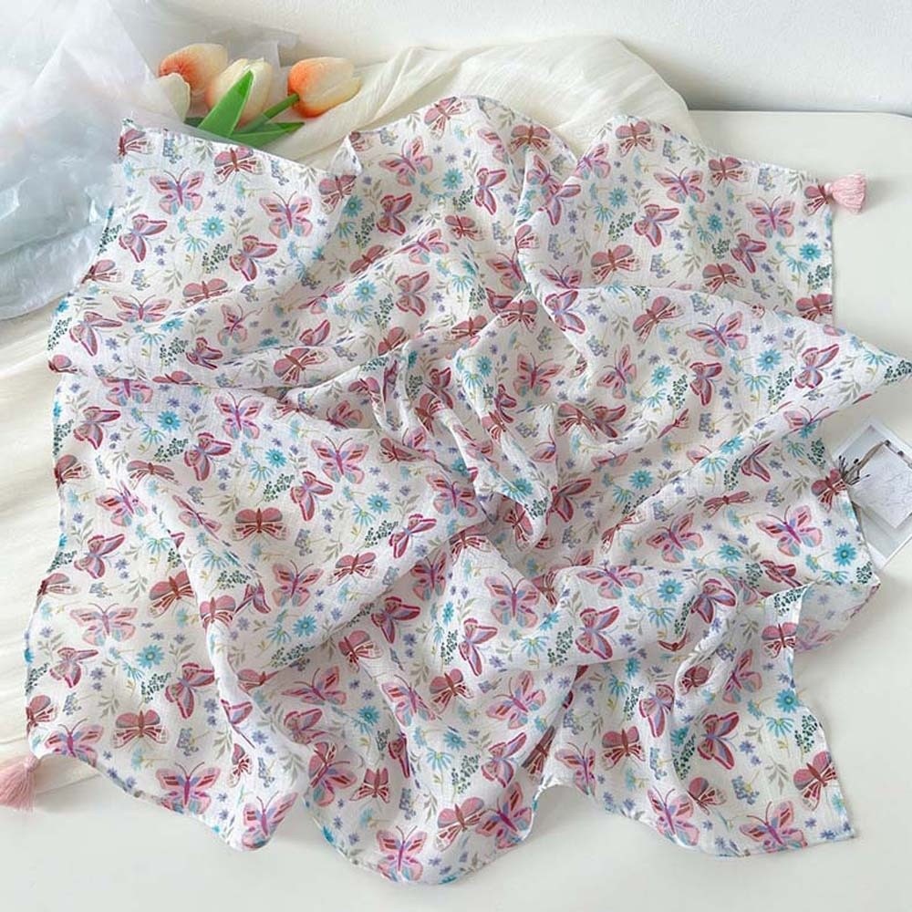 Neck Wrap Cotton-Linen Square  - Bandana Cotton recension och pris
