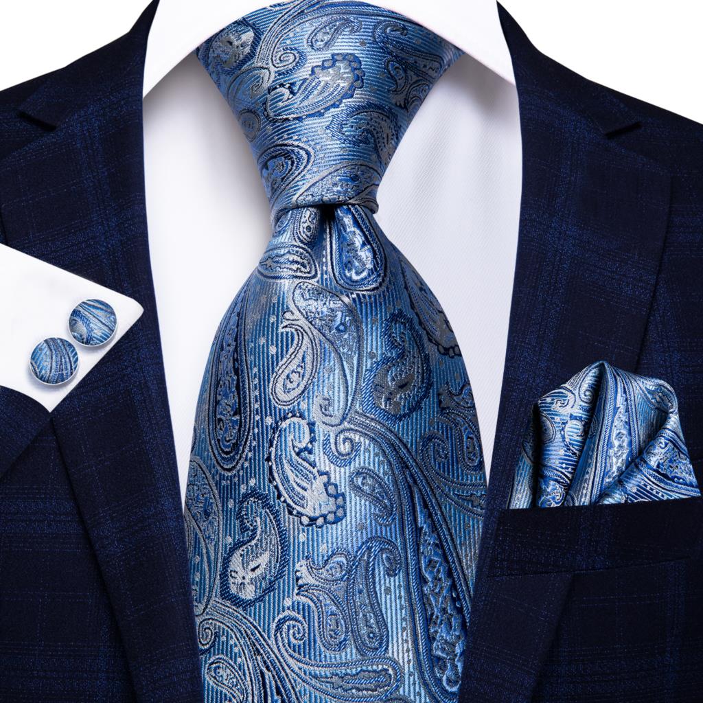 Hi-Tie Fashion Designer Light  - Silk Tie Striped recension och pris