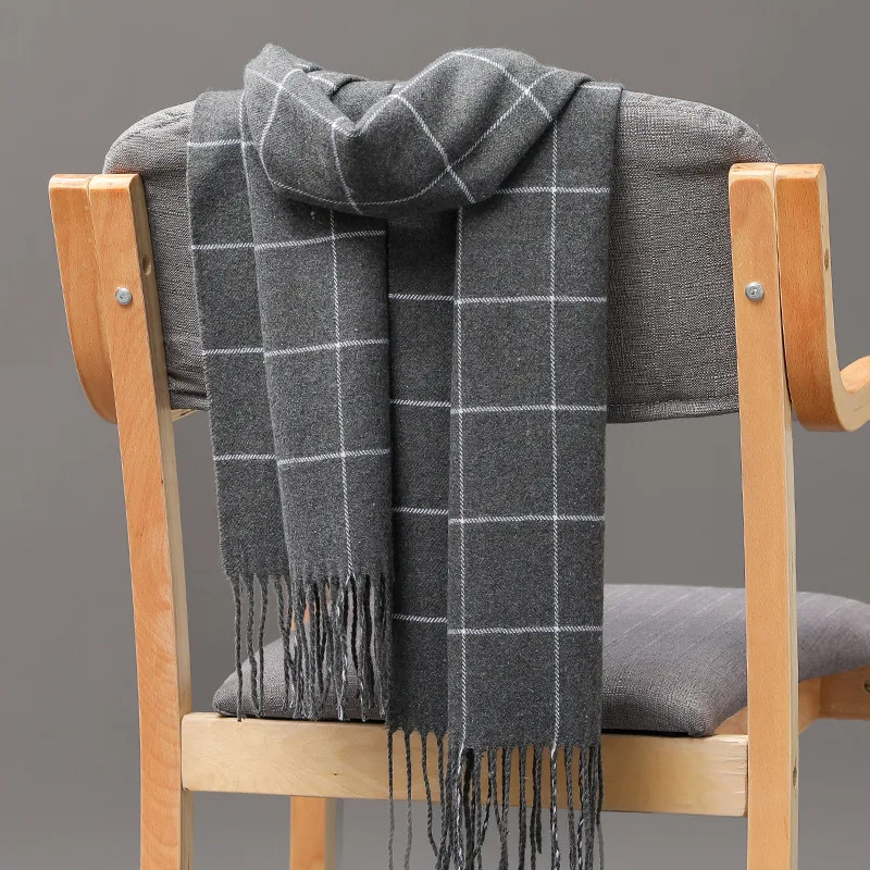 2023 New Winter Men Scarf Keep - Muffler Men Wool recension och pris