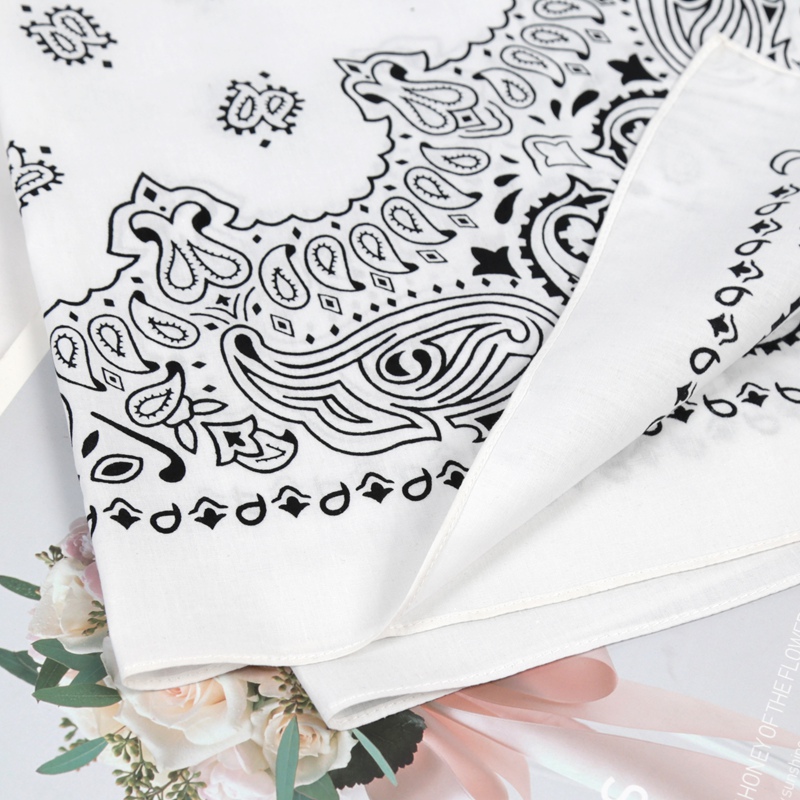 70*70cm Unisex Women 100% Cott - Bandana Cotton recension och pris