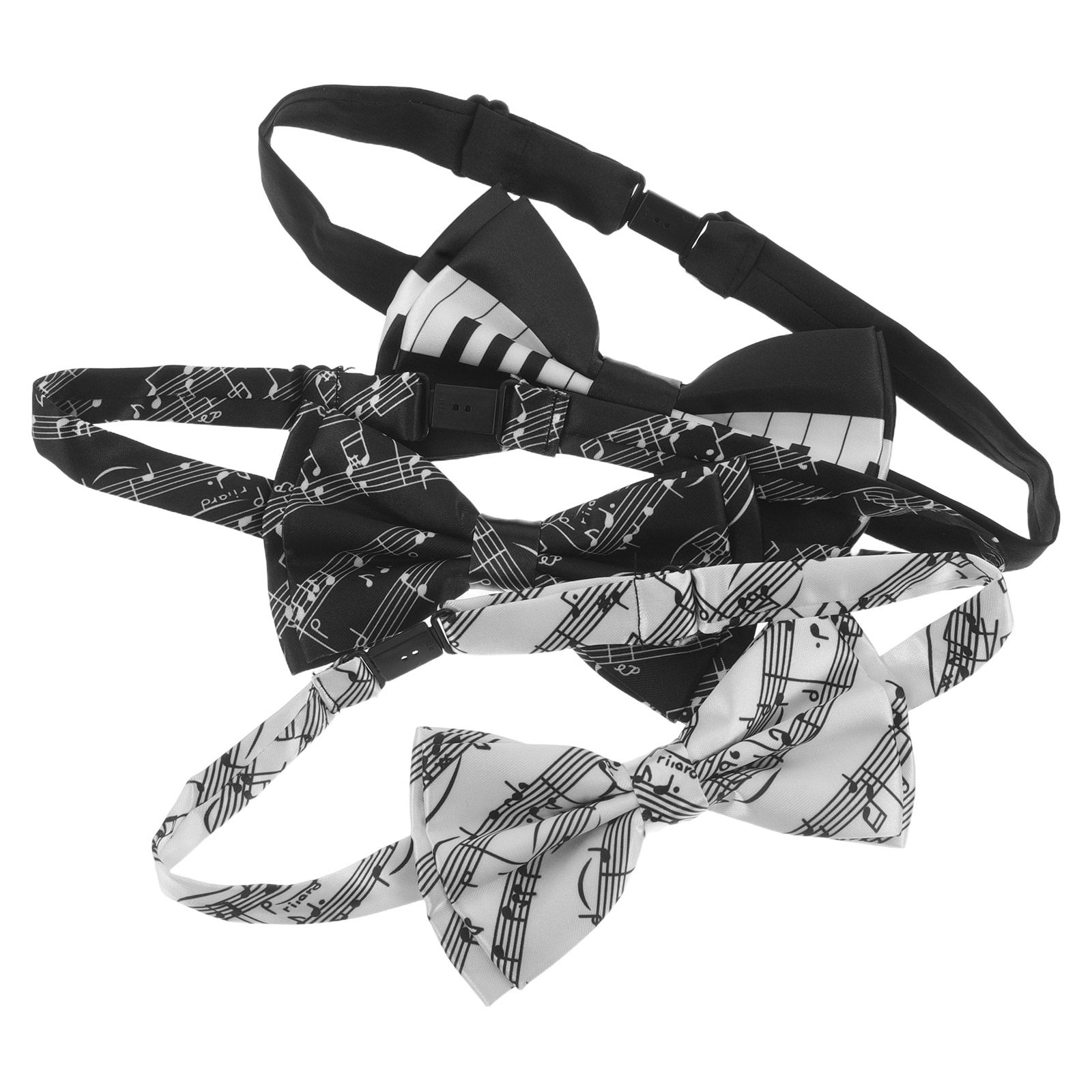 3pcs Piano Theme Bow Tie Pre-T - Bow Tie Pre Tied recension och pris