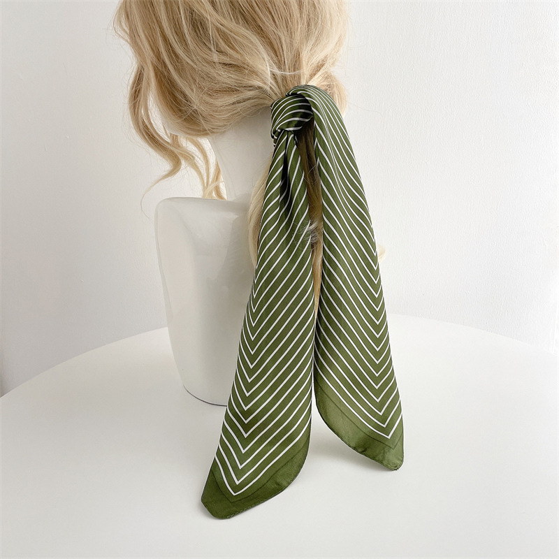Luxury Stripe Silk Square Scar - Silk Tie Striped recension och pris