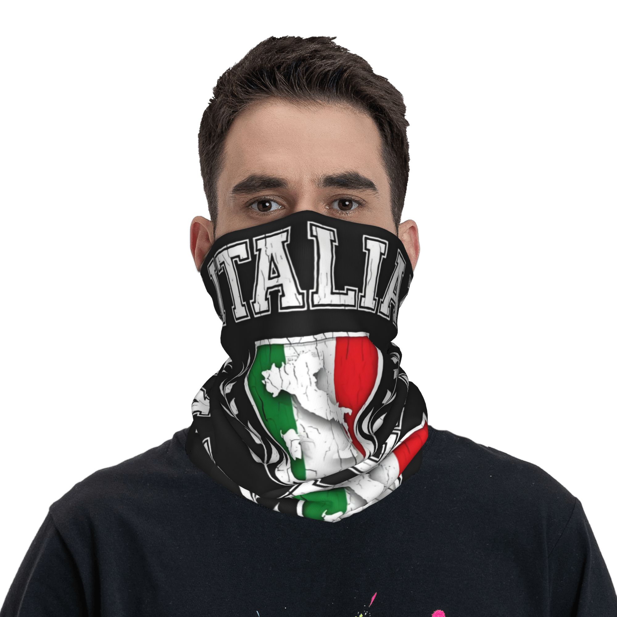 Custom Italy Flag Bandana Neck - Neck Warmer Tube recension och pris