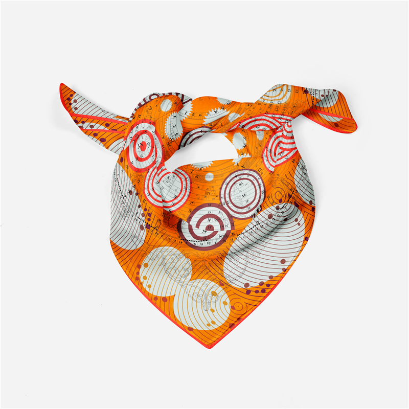 53cm Woman Scarf Shawl 100% Tw - Silk Neck Scarf recension och pris