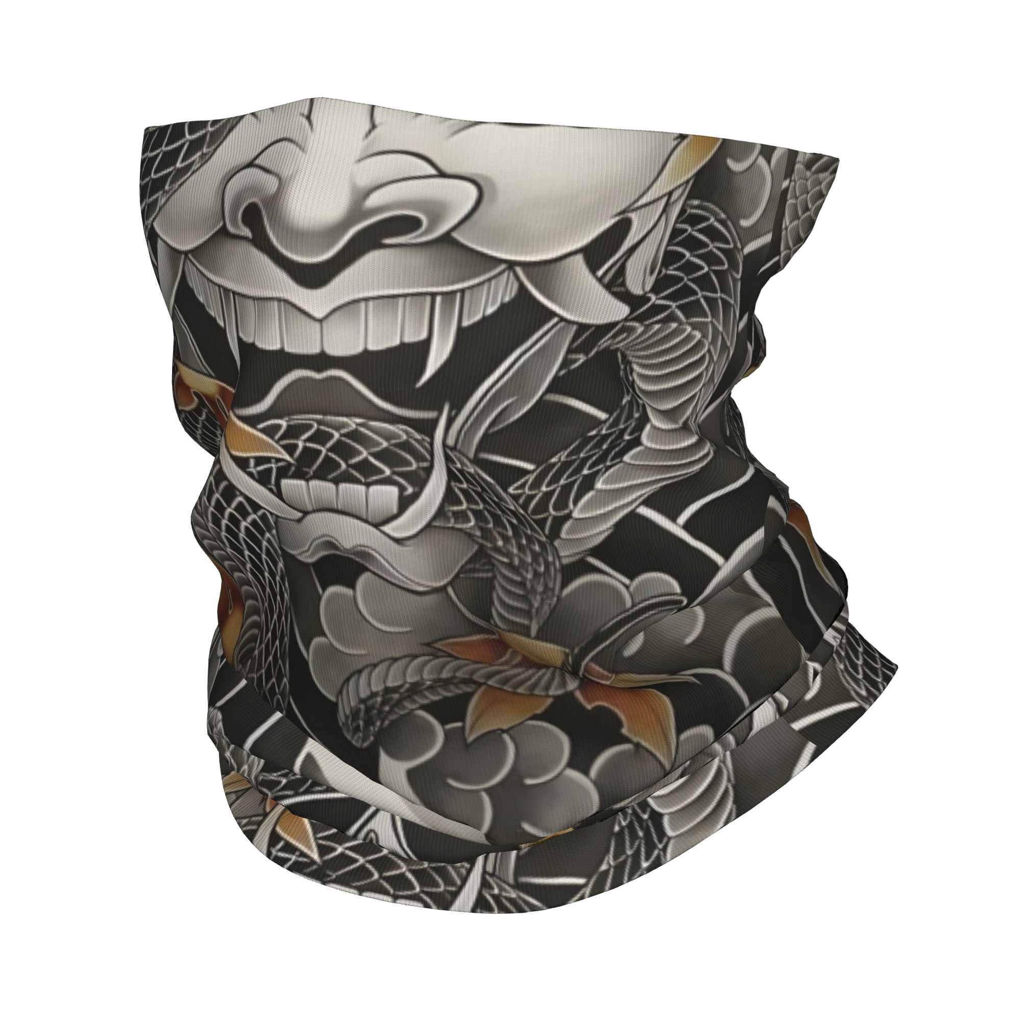 Custom Samurai Oni Demon Banda - Neck Warmer Tube recension och pris