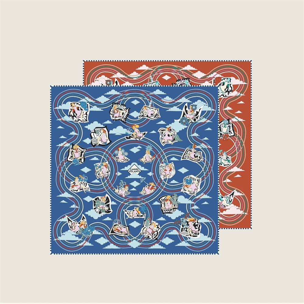 2025 New Luxury Hand Rolled Tw - Scarf Silk Square recension och pris