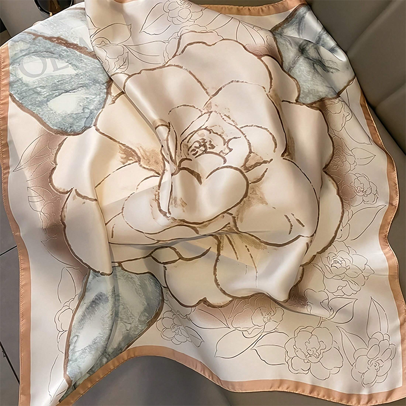 2024 Design Fashion Print Sati - Silk Neck Scarf recension och pris