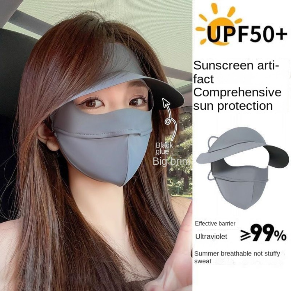 New Ice Silk Sun Protection Ma - Face Scarf Mask recension och pris