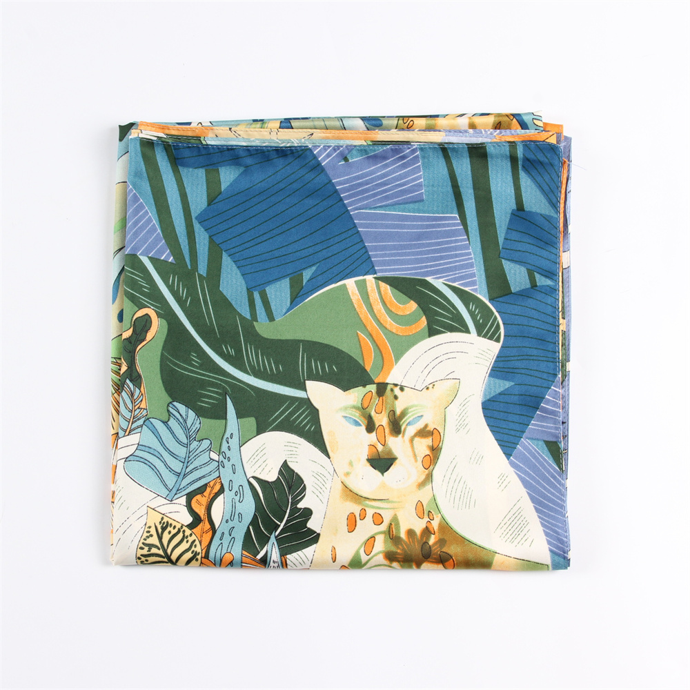 POBING Silk Scarf Women Large  - Face Scarf Mask recension och pris