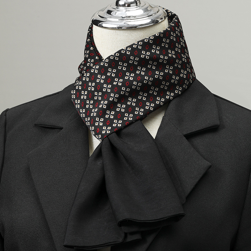 Men's Scarf Imitation Silk Nec - Scarf Silk Square recension och pris