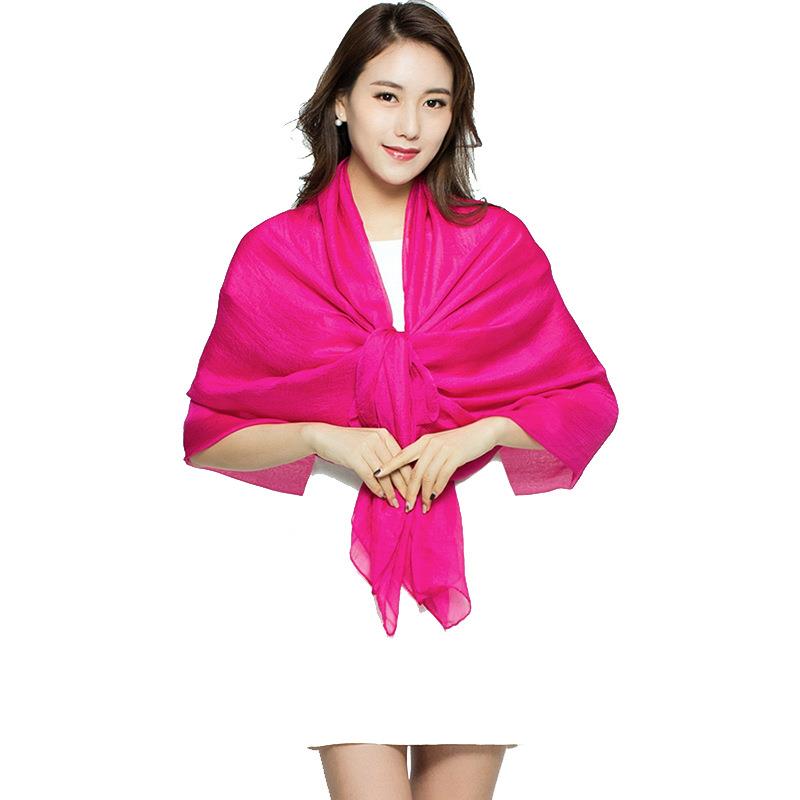 Long Scarf Summer Wrap Scarf L - Silk Neck Scarf recension och pris